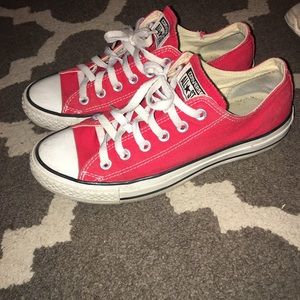 red converse